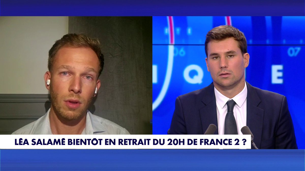 Damien Canivez : «Est-ce utile de priver Léa Salamé de son journal pour les ambitions de son mari ?», sur #100PolitiqueEte Toute l'info est à retrouver sur