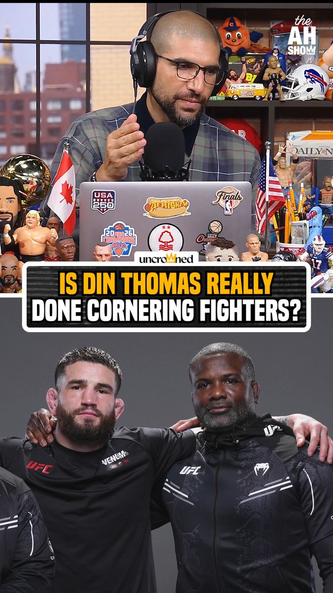 Din Thomas hasn't closed the door on cornering Sean Brady in November 👀 #HelwaniShow