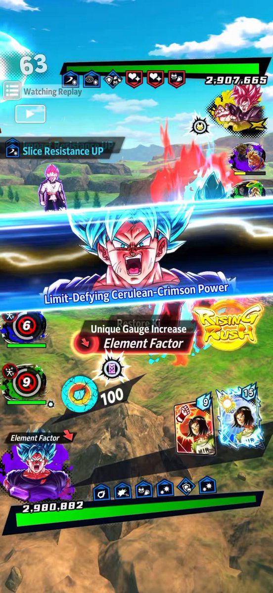LR BLUE KAIOKEN GOKU DESTROYS GOKU BLACKS 1ST LIFE THEN DIES!!!!!