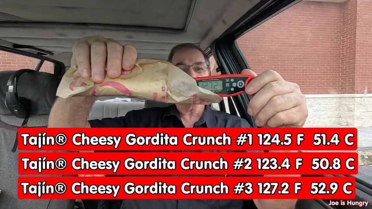 Taco Bell NEW Tajín® Cheesy Gordita Crunch Review