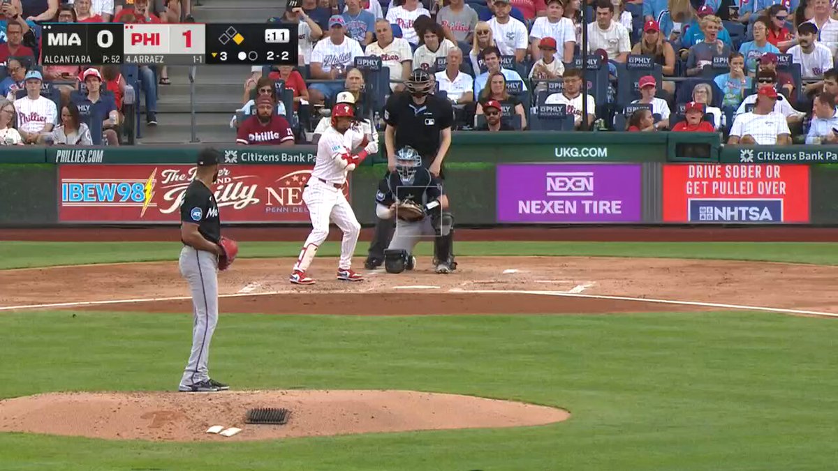 ¡¡CUADRANGULAR DE LUIS ARRÁEZ, SEXTO DE LA TEMPORADA Y SEGUNDO CON LOS PHILLIES!!🚀🚀