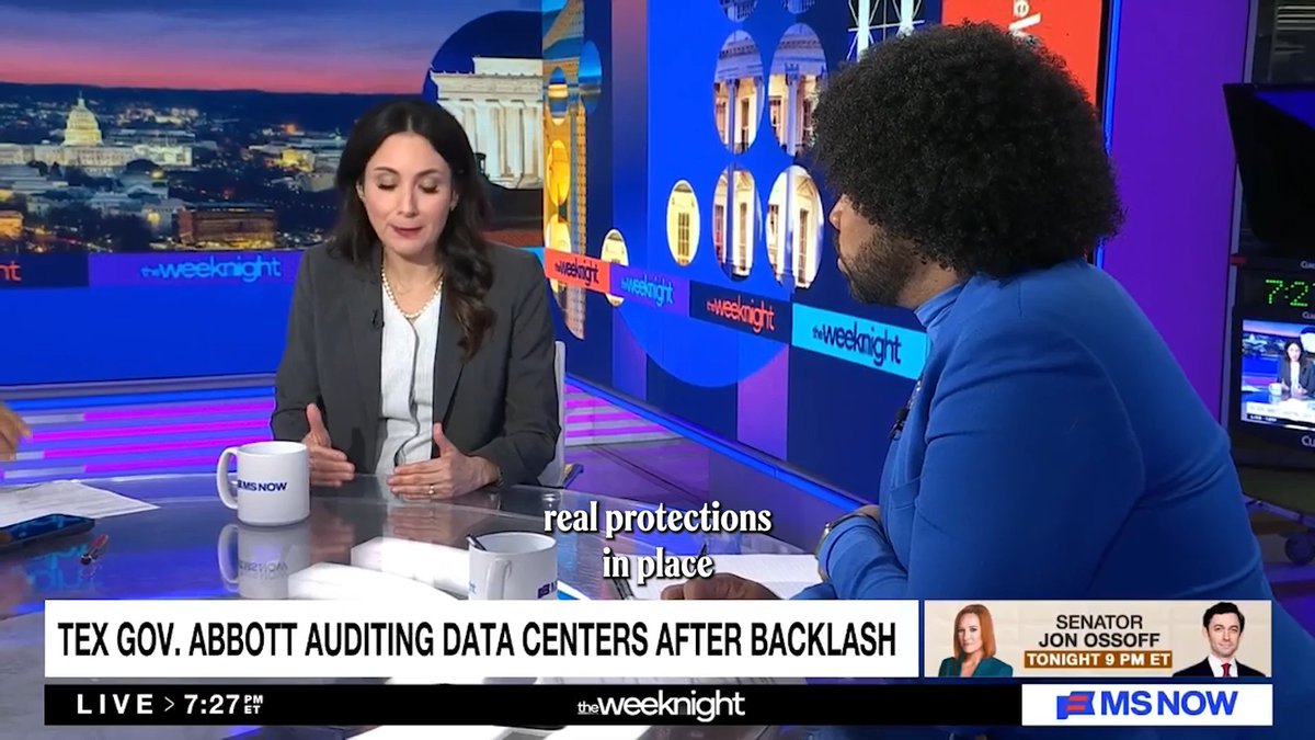 Greg Abbott is the only person that can stop this data center madness by issuing a moratorium and calling a special session TODAY. He won’t. When I am governor, I will.