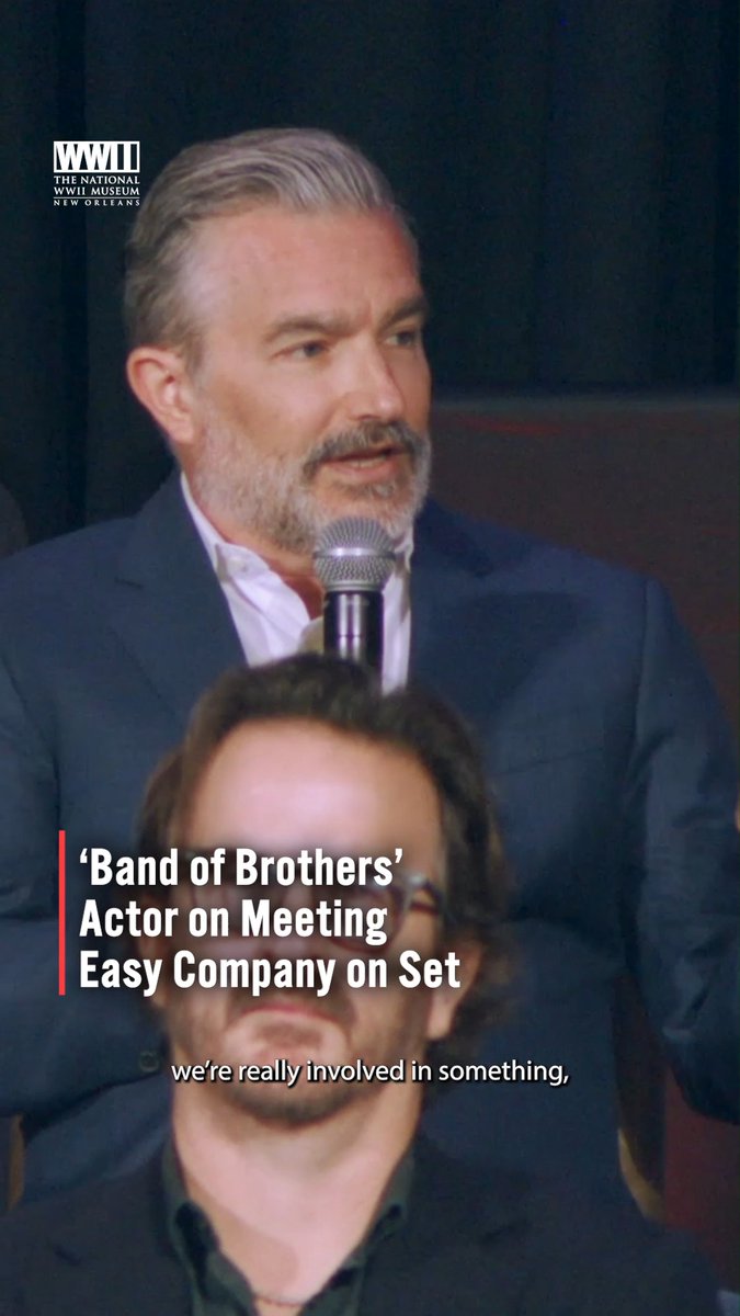 Actor Frank John Hughes, who portrayed Bill Guarnere in 'Band of Brothers,' recalls the day veterans of Easy Company visited set. Watch the entire 'Band of Brothers' 25th Anniversary Symposium on YouTube now: