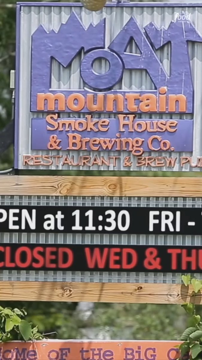 Moat Mountain Smoke House's MASSIVE serving of tender and flavorful meatloaf brings Texas-style barbecue to the east coast 😮💨 Watch #DDD with @guyfieri Fridays at 9|8c.