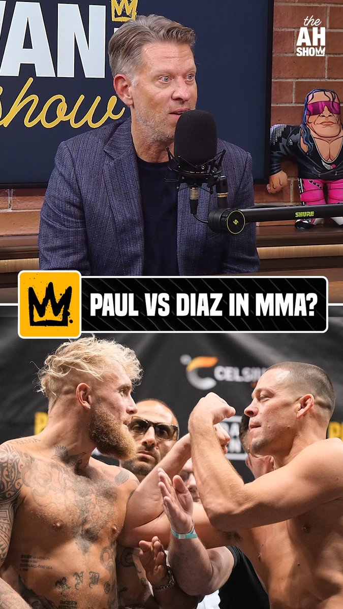 Jake Paul vs Nate Diaz rematch in MMA makes a lot of sense in 2027 👊 #HelwaniShow