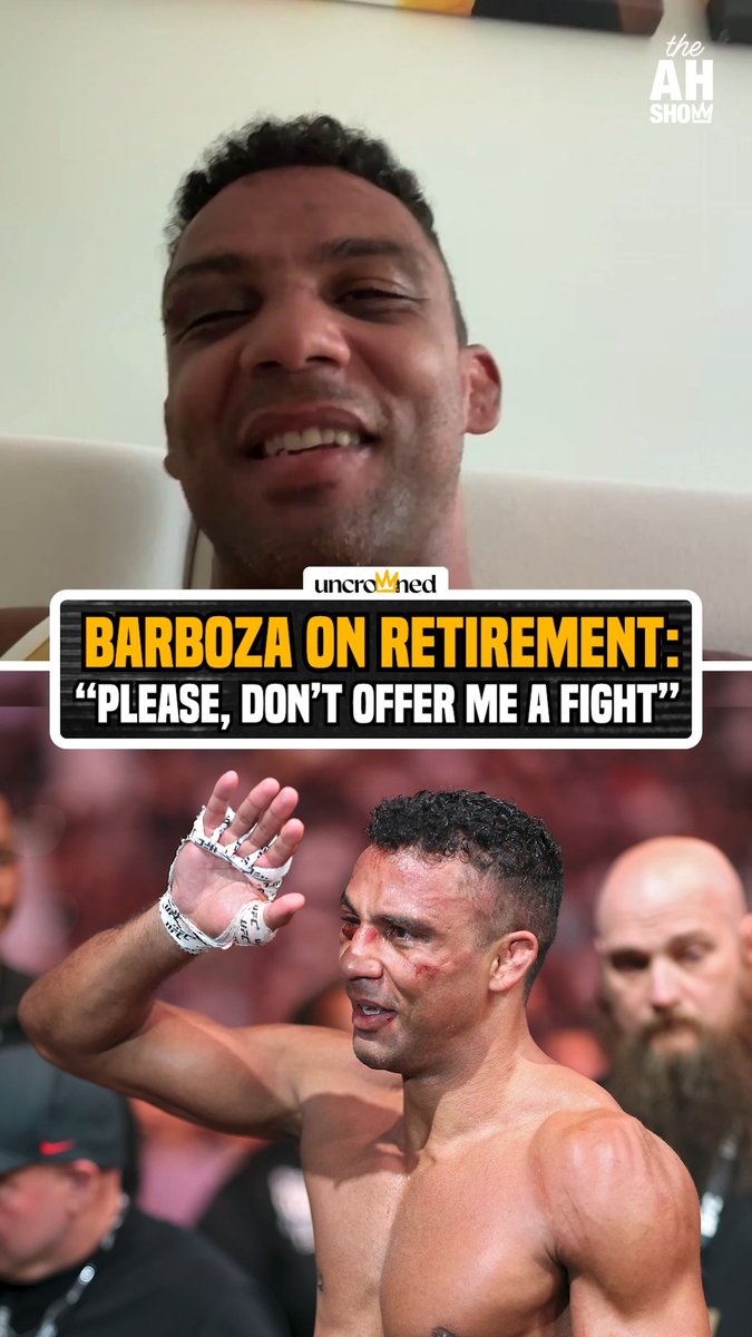 Edson Barboza knows it's going to be tough to stay away from the fight game. #HelwaniShow