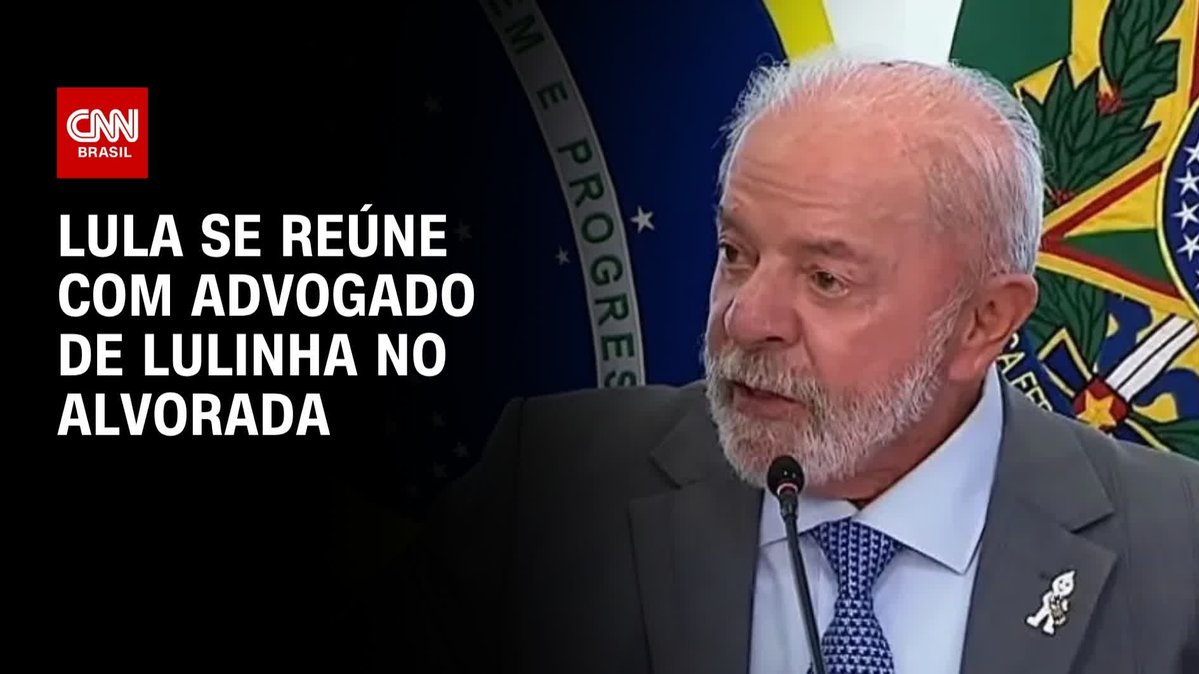 Lula se reúne com advogado de Lulinha no Alvorada; assista #CNNPrimeTime