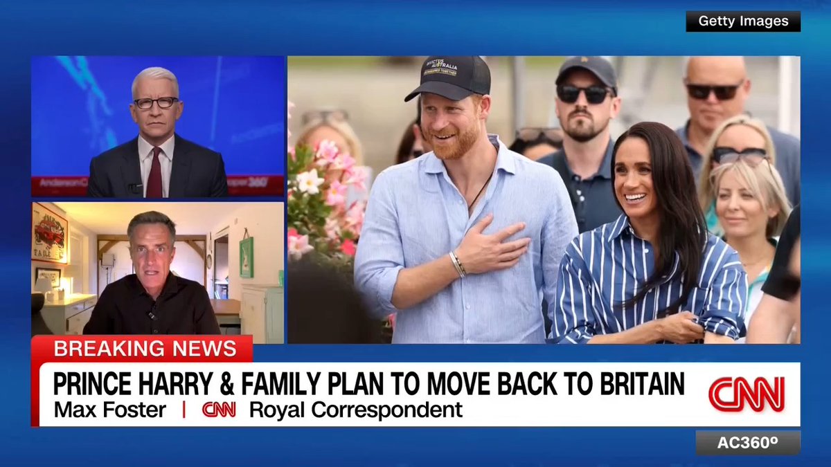 Prince Harry and Meghan, the Duke and Duchess of Sussex, plan to move back to Britain. CNN's Max Foster has the details.