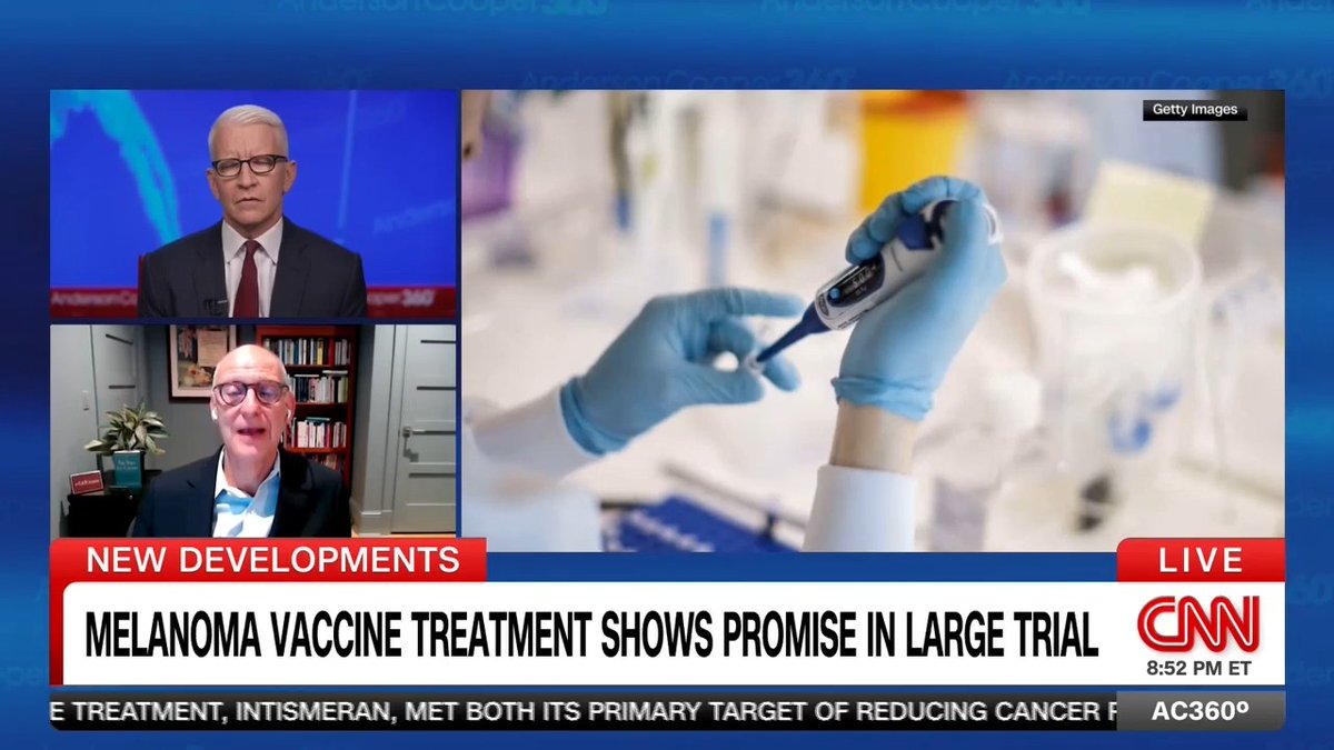 A new experimental vaccine has shown to reduce the risk of Melanoma recurrence or death by 49% after 5 years. Former Obama White House Health Policy Adviser Dr. Ezekiel Emanuel breaks down what this new therapy could mean for the fight against cancer.