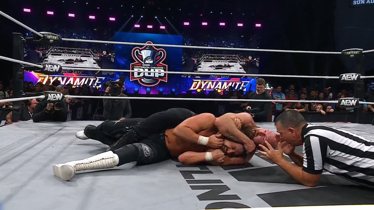 JON MOXLEY ELIMINATES JAY WHITE FROM THE CONTINENTAL CHALLENGE CUP! #AEWDynamite
