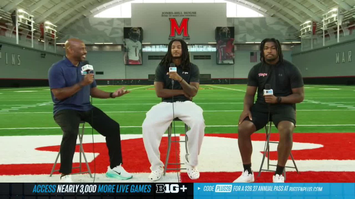 "It all encompasses one another by finishing everything we do." Malik Washington and Maryland Football have been putting in work this offseason 💯