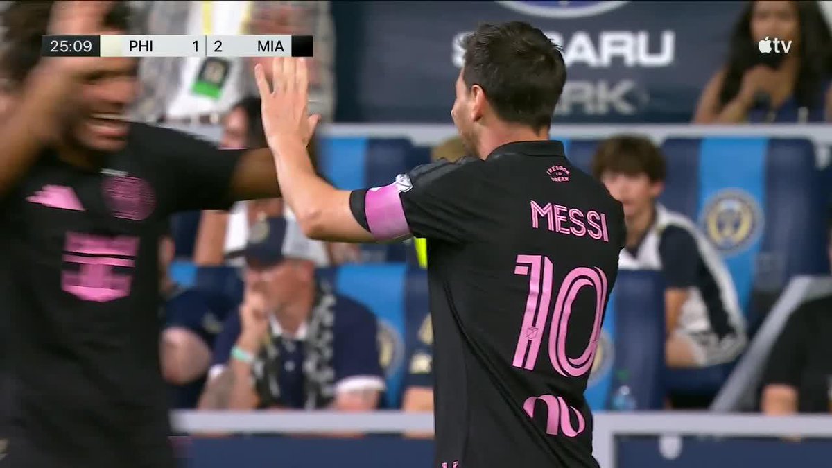 ¡CON DEDICATORIA HASTA EL CIELO! 🥹 Primer gol de Messi desde el fallecimiento de su padre 🙏 ❤️ Cortesía: MLS en Apple