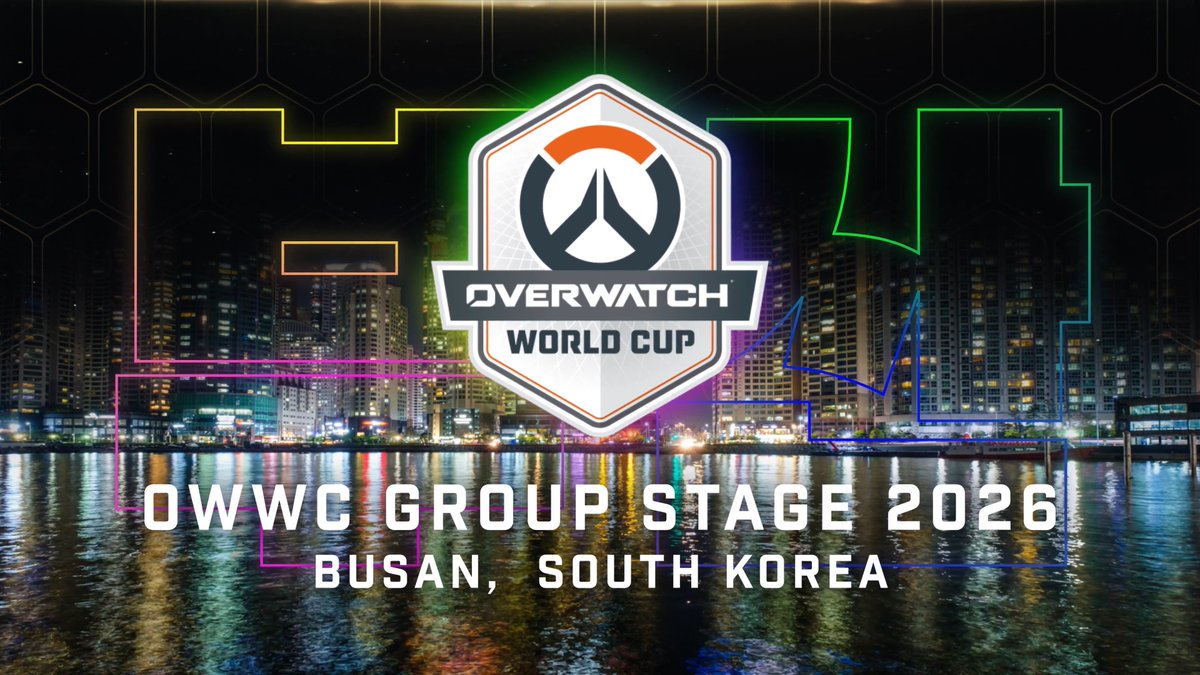 New #Overwatch World Cup Animation 🎞️ Sixteen teams with the weight of the world on their shoulders - all in one place. 🔴 The Group Stage is NOW LIVE!