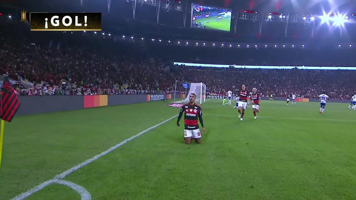 GOLAZO DE FLAMENGO Y 2-1. 😮‍💨🇧🇷