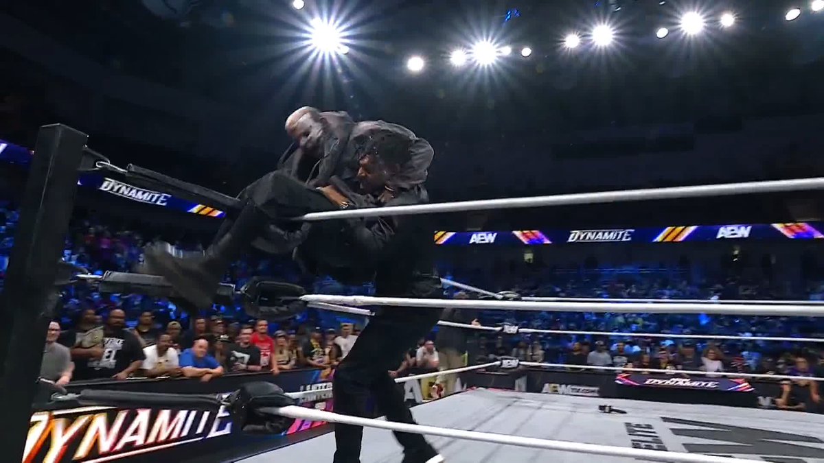 COAST-TO-COAST! Kevin Knight ケビン・ナイト just drove a steel chair straight into the FACE of DARBY ALLIN! Watch #AEWDynamite LIVE on TBS & HBO Max