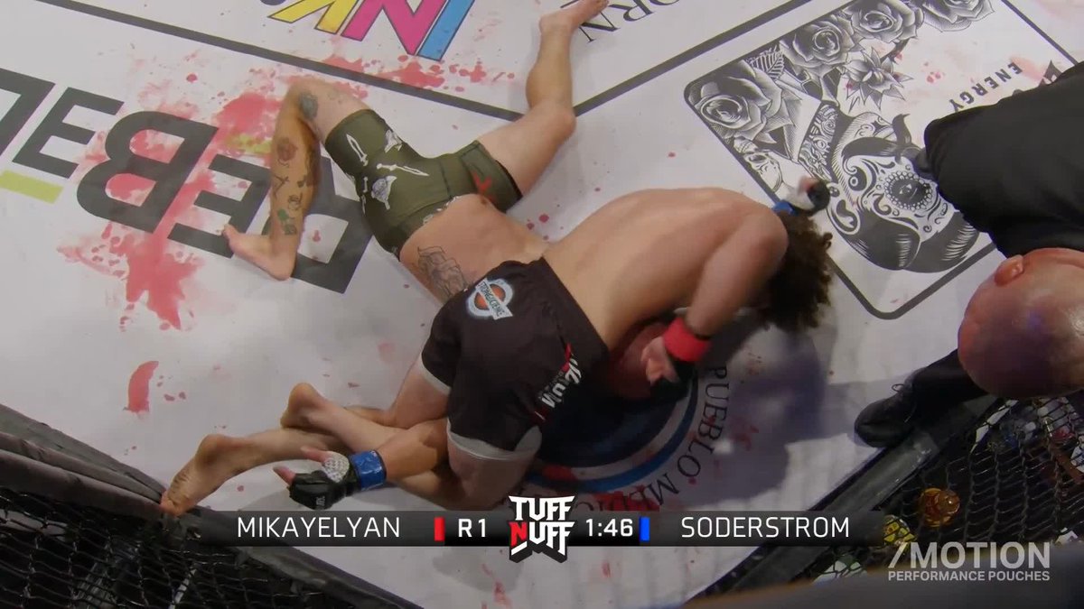 He was STUCK ❌ Spartak Mikayelyan gets the TKO in round 1 [ #TNU156 | Live on UFC Fight Pass ]
