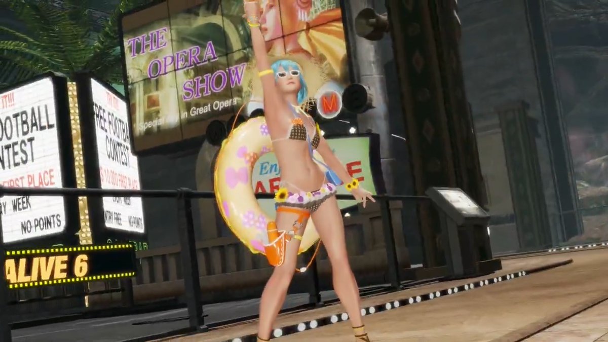 NiCO's Lightning Sunflower Set is available now! Enjoy bringing the heat to your fights with this new outfit. #DOA6LR #DEADORALIVE6LastRound