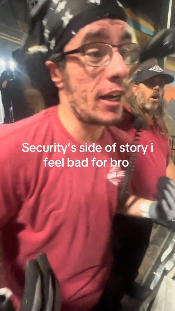 the security guard Nine Vicious got into an altercation with last night shares his side of the story 👀 he didn’t deserve this tbh