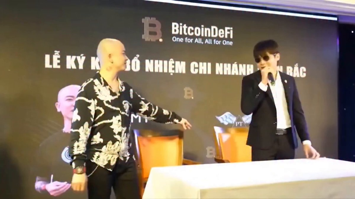 Phạm Tuấn: ông em thân thiết của Khá Bảnh đang được réo tên khắp nơi 😁 Này thì đại diện cho Bitcoin việt nam Này thì Bitcoindefi sẽ tăng phi mã Này thì 1 đồng sẽ có giá $100 Có ae nào tin theo lời 2 phao đờ dính vào kèo này k.. Tội này chắc cũng đi hơi lâu 👀