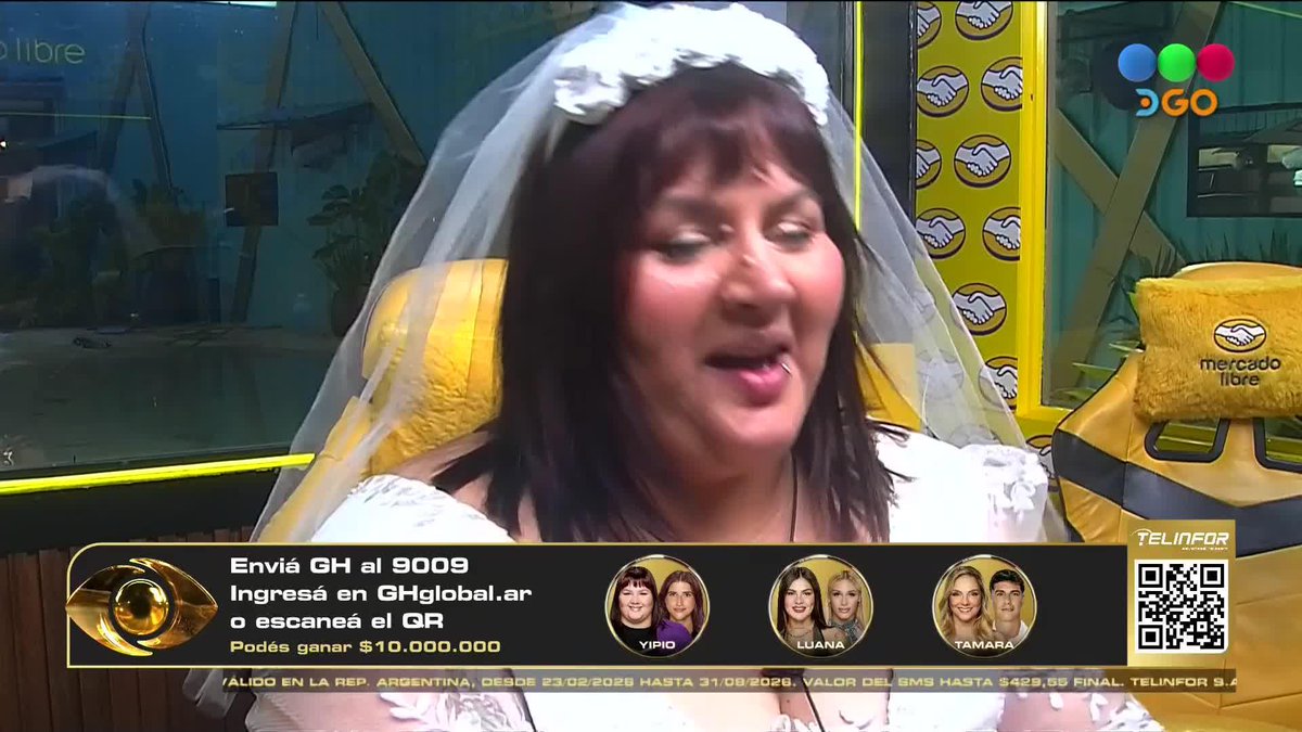 Yipio en el stream: contenta por el ingreso de sus ex compañeros 💍🫶👉Contratá DGO: y no te pierdas un minuto de lo que pasa en #GranHermano #GeneraciónDorada 📺🌟 #GHxDGO