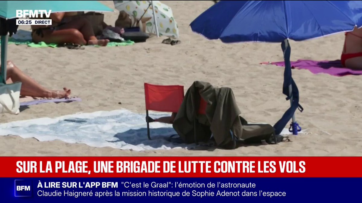 Sur les plages de Cannes, une brigade lutte contre les vols