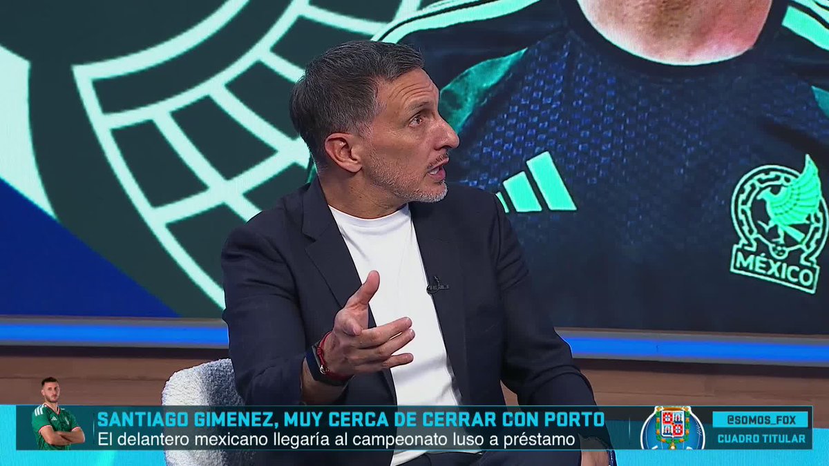 Chaco Giménez cree que el Porto será una revancha para Santi Giménez. 💪🏼 "Santi tiene hambre" 😎