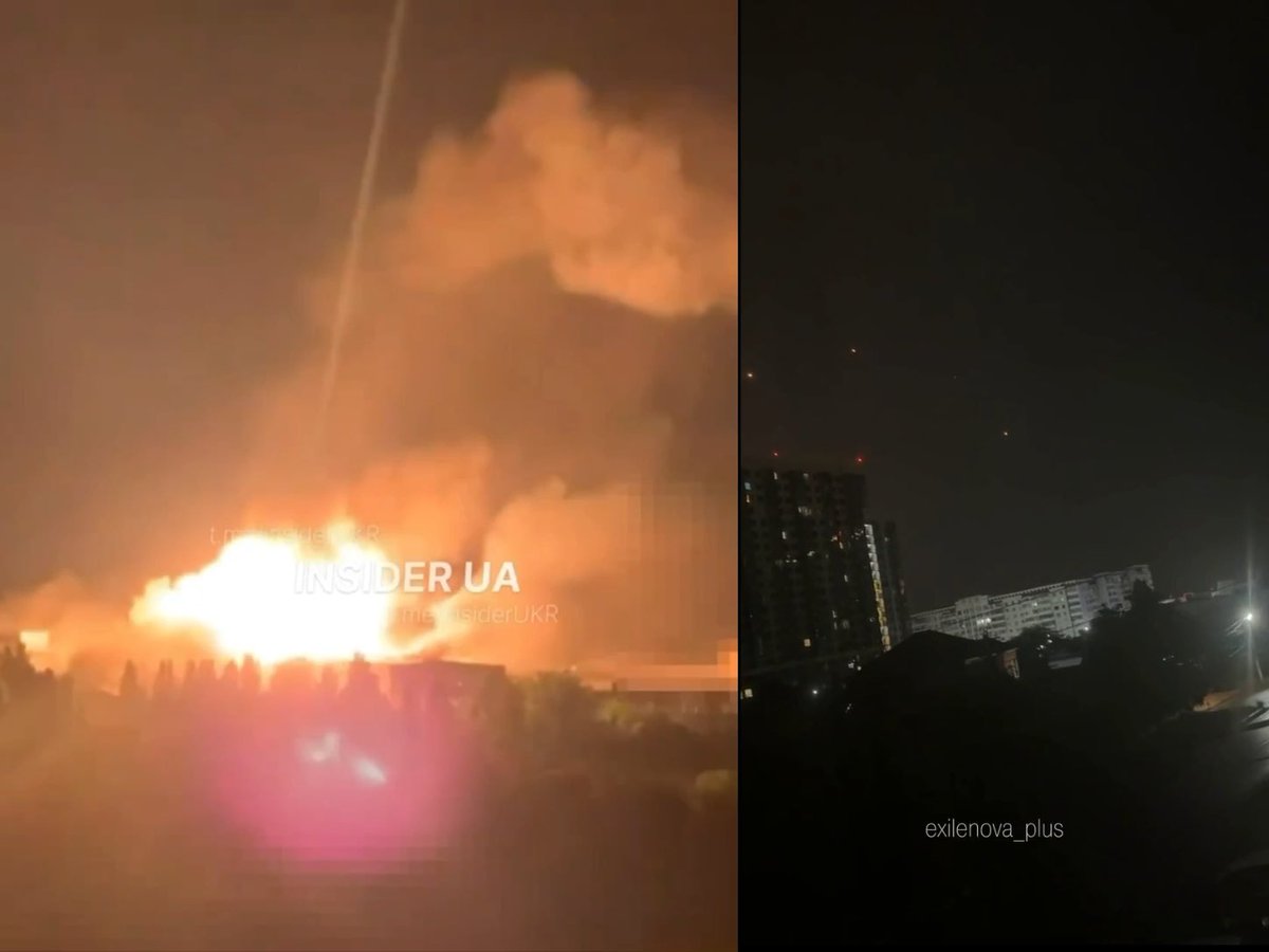 [ 🇷🇺 RUSSIE | 🇺🇦 UKRAINE ] 🔸 La Russie a lancé une importante frappe de missiles sur Kiev, la capitale ukrainienne, cette nuit.