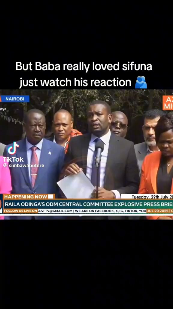 This is what it means to someone having BRAINS! Sifuna has always stood out at every opportune time!