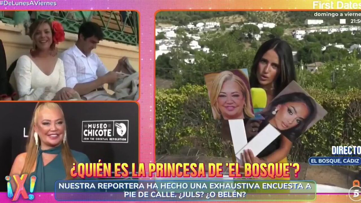 #YoMeRebelo20A Nivel de la reportera graciosa : “en el Bosque la llaman Julia porque son más de pueblo ….” En mi pueblo la llaman de las dos formas. En el tuyo bonita ? #DeLunesAViernes