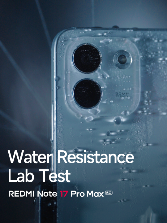 Every test asks the same question. Does it still work? Screen, touch, buttons, calls. The REDMI Note 17 Series comes out the other side working exactly like it did. REDMI Note 17 Series. Coming this month.