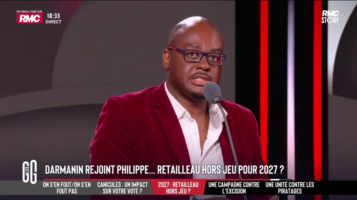 🗳️ Retailleau hors-jeu ? 🗣️ Abel Boyi : "Lors de la passation de pouvoir, c’était : 'L’ordre, l’ordre, l’ordre'. Ça a plutôt fait 'prout, prout, prout'. Travailler pour Macron peut être vu comme une trahison. Un leader doit avoir du charisme : il n’en a aucun" #GGRMC
