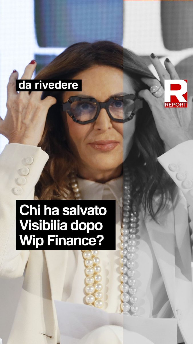 Dopo Wip Finance, Daniela Santanchè si è trovata a cercare un nuovo soggetto disposto a rilevare Visibilia e i suoi debiti. Nel giro di pochi mesi, a sorpresa, è comparso un nuovo "salvatore": Armaroli. Rivedi la puntata sul sito di Report o al link 👇