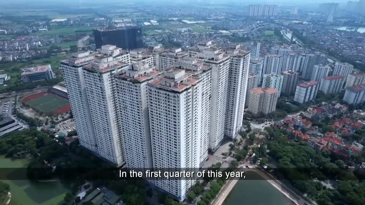 All the people glazing Vietnam's 2-3 cities don't realise that the country is headed for a China type real estate bubble 🇻🇳 > Property prices in Hanoi + Ho Chi Minh cities are increasing by 20-30% annually (Mumbai's grows by 6-9% annually by comparison) > Prices of apartments are doubling in like 2 years, much faster than increasing in salaries for the masses > Da Nang, the favorite place for Indian bhosads to glaze, is seeing its property prices skyrocket by 25% annually and it's not even a metro city > Dong Khoi Street in HCM city is the 17th most expensive retail locations on the planet (no Indian city features above it) > Avg home price in Vietnam is now 30.4X annual household income > Viets are using real estate to park wealth since they can't own land (nor do they hold gold like Indians) Additional Facts Share of National Exports Driven by Foreign Firms 🇮🇳 8-15% 🇻🇳 75-80% Largest private conglomerate 🇮🇳 Reliance (Energy, Digital, Retail) 🇻🇳 Vingroup (Real Estate) > Basically all the fancy infra you see as a tourist is a speculative bubble that will burst like China soon. > Since youth can't afford to live, they are moving to other countries en masse > This country is either fudging its TFR data or will have one of the most brutal collapses in coming years C: CNA