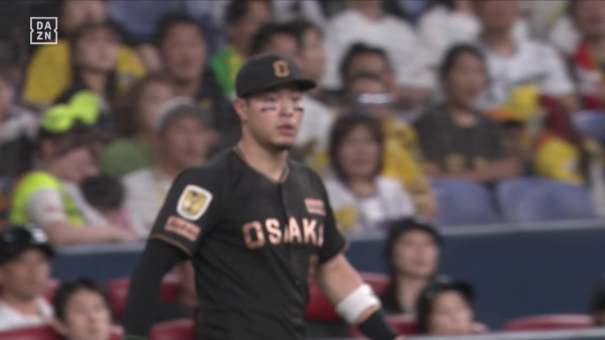 シンプルにカッコいい 逆シングルからの 佐藤輝明 ジャンピングスロー ⚾️阪神×ヤクルト #阪神タイガース #だったらDAZN