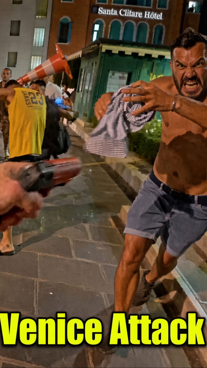 Romanian gypsy thieves get pepper sprayed in Venice 🇮🇹