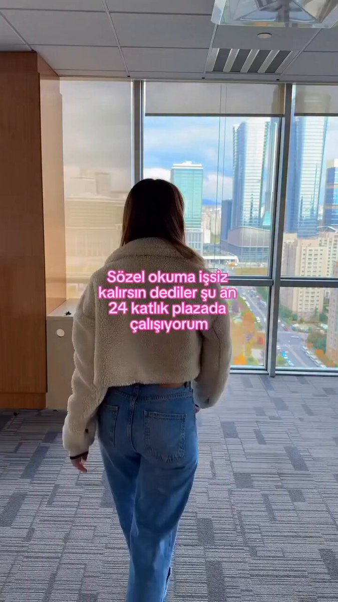 Bir kadının paylaşımı: “Sözel okuma işsiz kalırsın dediler, şu an 24 katlı plazada çalışıyorum.”