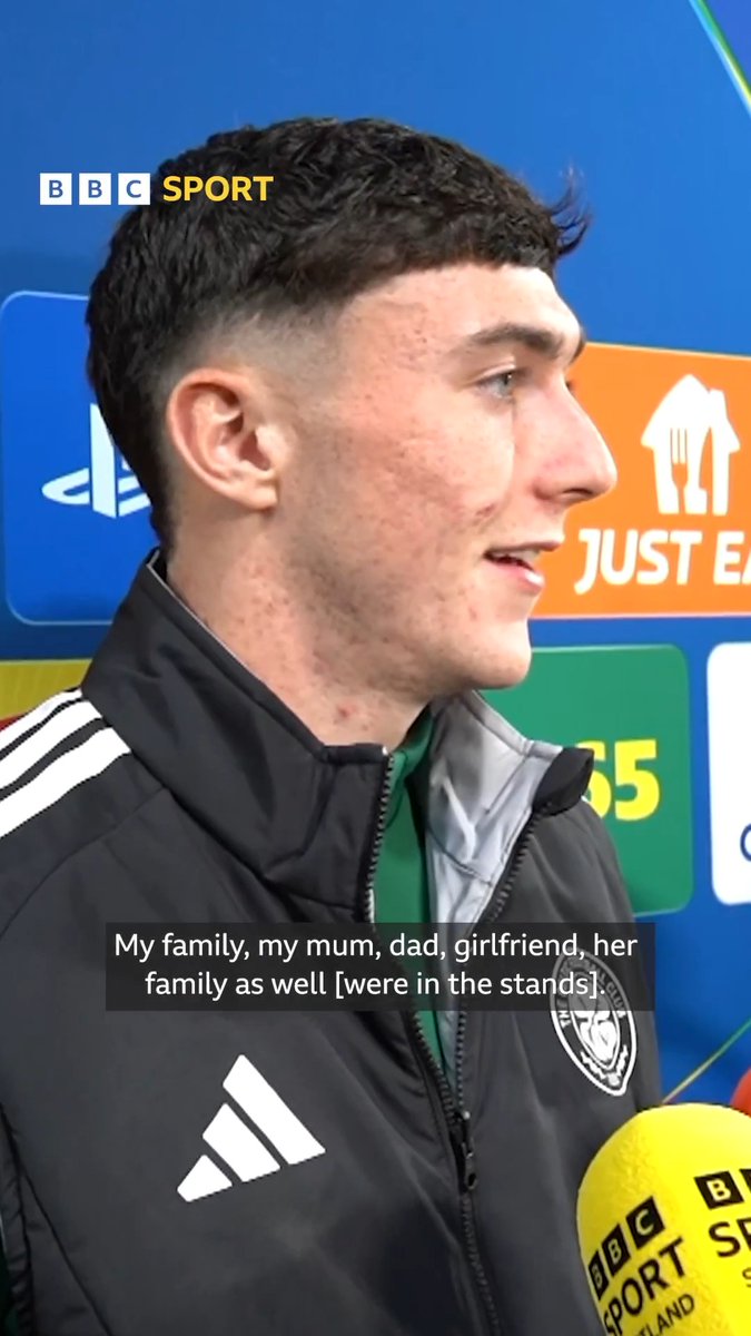 "I've watched Celtic all my years... It's a dream" 🤩 19-year-old Colby Donovan on playing for his boyhood club in the Champions League qualifiers 🙌 #BBCFootball