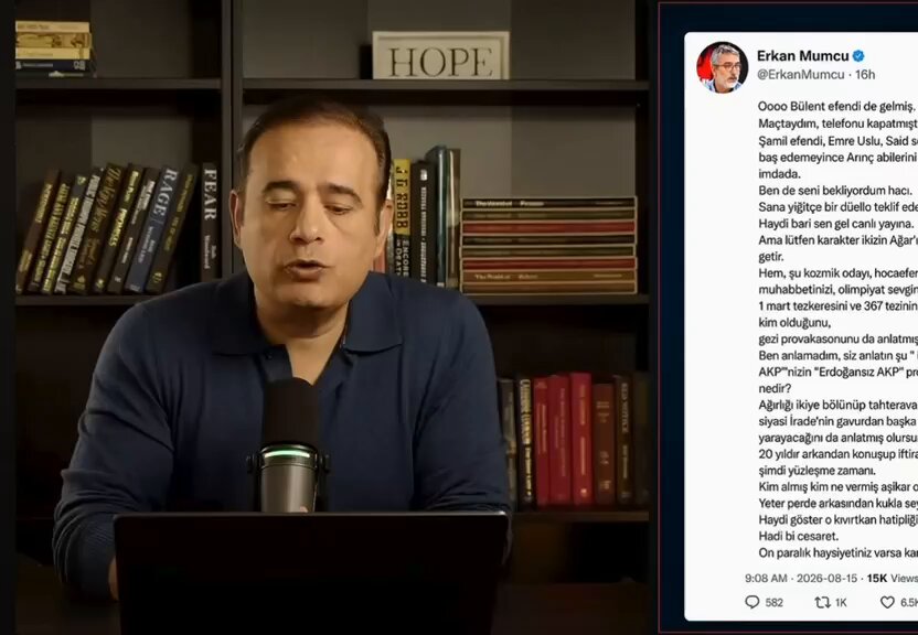 Sen küçüksün diye soyismini küçük yazmış Erkan Başkan Yoksa sen kimsin a ibine Bir de muhatap almıyoruz diyorlar siz kendiniz gelip musallat oluyorsunuz ibneler Ha yoksa acaba Türk Devletine fetöcüler ile İsrail'deki Kah Hareketi arasında bir korelasyon var Fetöcüleri tasfiye edelim PKK'lılar gibi gelip nedamet getirsinler kendileri ve akrabaları memuriyetlere alınmasın ama suç işlemezlerse denetimli serbestlikleri bitince sabıkaları oluşmasın ve en önemlisi bundan elebaşları faydalanmasın affedilmesin diye raporlar sunuyoruz kamuoyuna açıyoruz diye mi rahatsız oldunuz a ibineler sizi Ne oldu memur yapacağız sizi diye kandırdığınız Anadolu çocukları ömürlerinin sonuna kadar size kölelik mi edecekti?