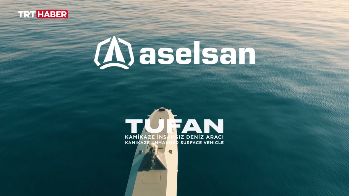 🇹🇷🌊Deniz harbinde oyunun kurallarını değiştirecek... ASELSAN'ın TUFAN Kamikaze İDA'sı, ilk kez Mavi Vatan'da. #TEKNOFESTMaviVatan