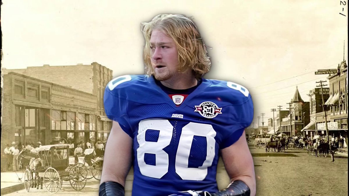 In Jeremy Shockey's hometown of Ada, Oklahoma, a back alley brawl would stay in that alley; Dust yourself off and go on with your day. In New York, the same back alley brawl might as well have been a PPV prize fight. No matter how many people were present for the event, everyone would know the details by tomorrow morning. The attitude he brought from home didn't only make him stand out off the field. He was even more reckless on it. Something about these players from earlier eras, stats can't illustrate the way they played. Some say Shockey was Gronk before Gronk. He snagged on safeties and ran over linebackers. His hair hung out of his helmet like Billy the Kid. And he wore tats all over before it was accepted. Due to his look, dude always stood out. Due to his play, you had to take him seriously. Due to the way he talked in interviews, u either loved him or hated him, and everybody picked a side.