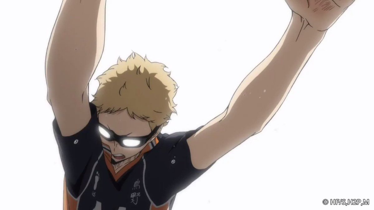 i'm a big knb fan but im sorry nothing tops the feeling of when tsukki blocked ushijima and realising that he loves volleyball