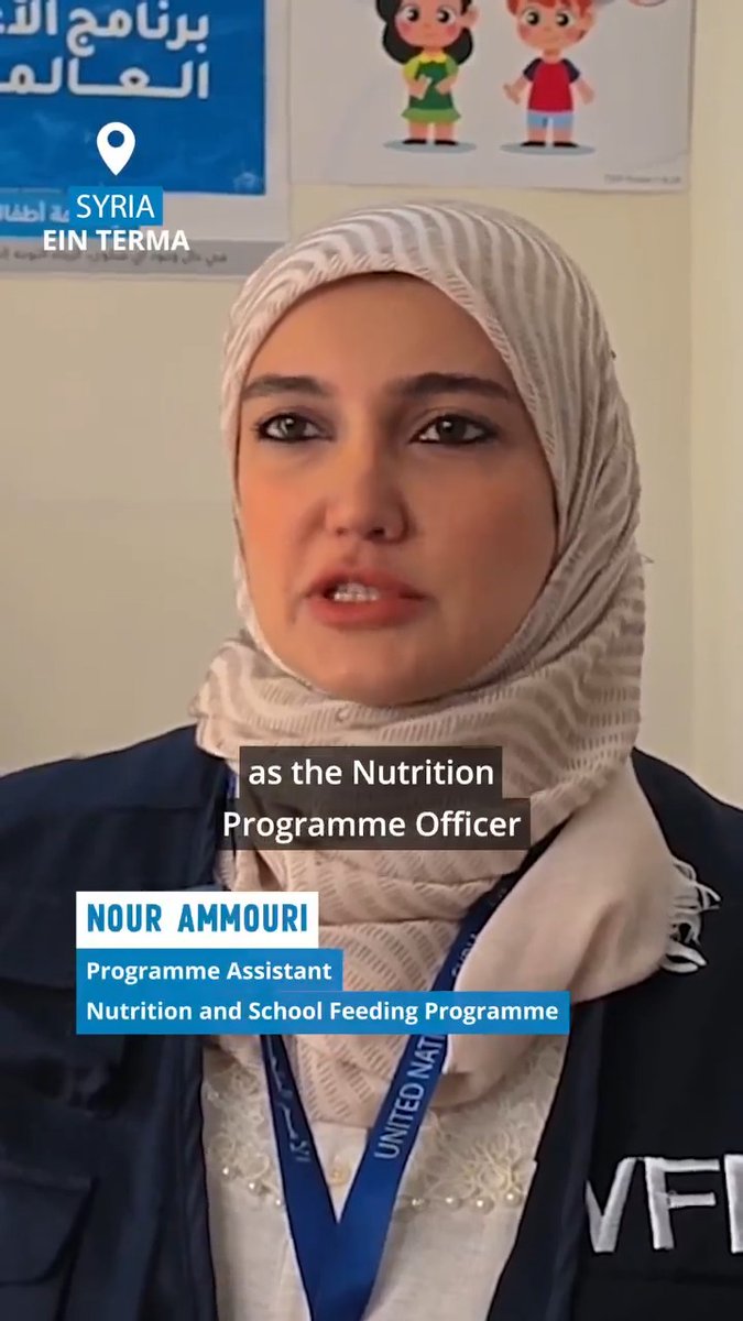 Humanitarian action is a vital lifeline for millions of people, but it's about more than delivering aid. In #Syria, WFP's Nour understands mothers' deep desire for their children to grow healthy and strong. “To me, humanitarian work means standing by people when they need us most." 💙