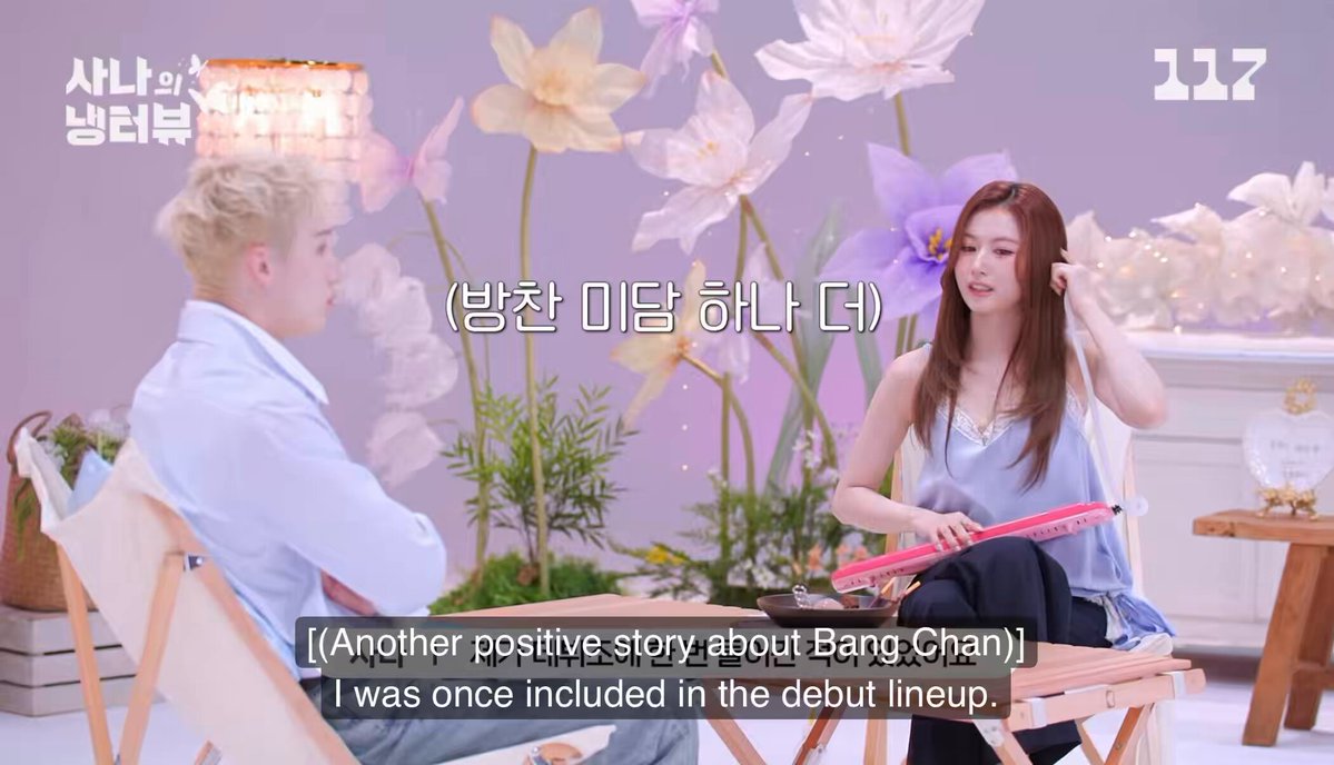 sana said when she stayed behind to keep practicing while the other trainees went home after 10pm. chan would walked her to her dorm because it was dangerous to go alone even though it was just a 5 minutes walk!