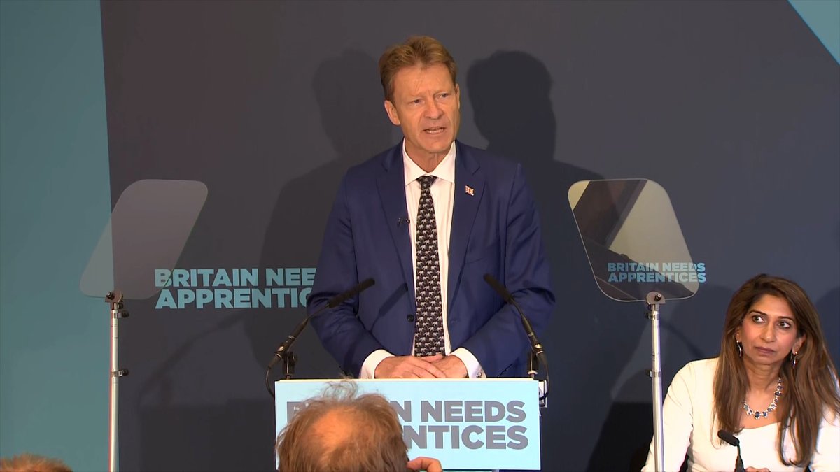 Only Reform UK will rebalance the scales and support young British people to pursue apprenticeships. We are the party of alarm clock Britain. ✅