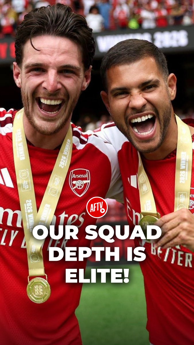 Arsenal's midfield depth right now is genuinely exceptional, the options are serious. 🔥 #AFTVLive