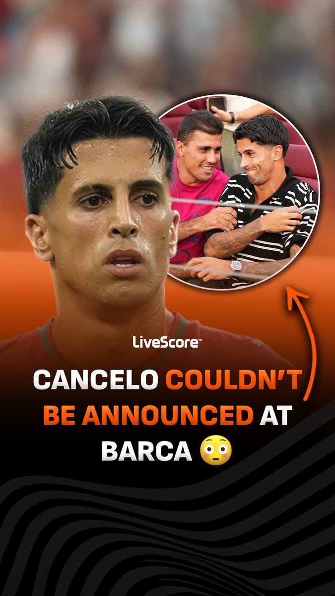 João Cancelo was visibly upset after he wasn't able to be officially announced as a new Barcelona signing during their pre season friendly vs Al Ahly 😡✍️