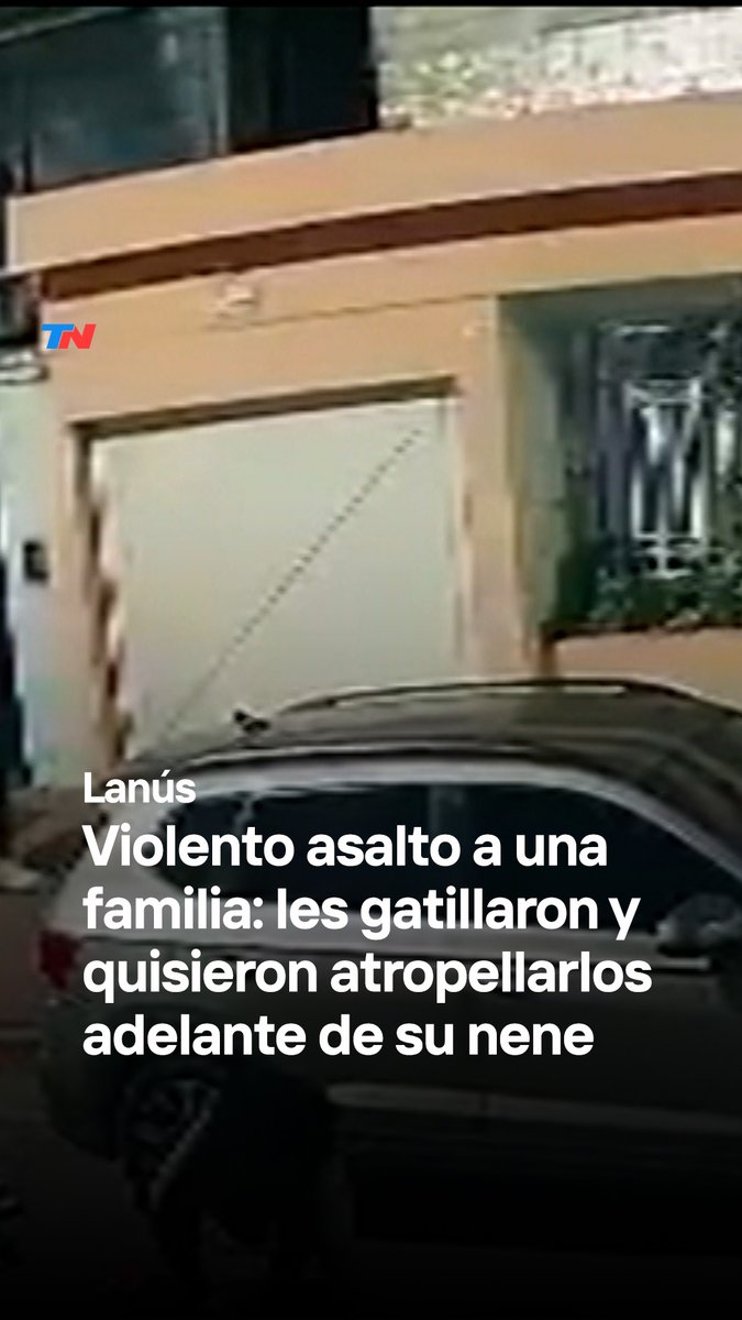 "NOS QUISIERON MATAR DOS VECES" I Asalto brutal a una familia en Lanús: dos menores les robaron el auto adelante de su nene de 8 años. A ella le gatillaron, pero el tiro no salió. A él lo quisieron atropellar.