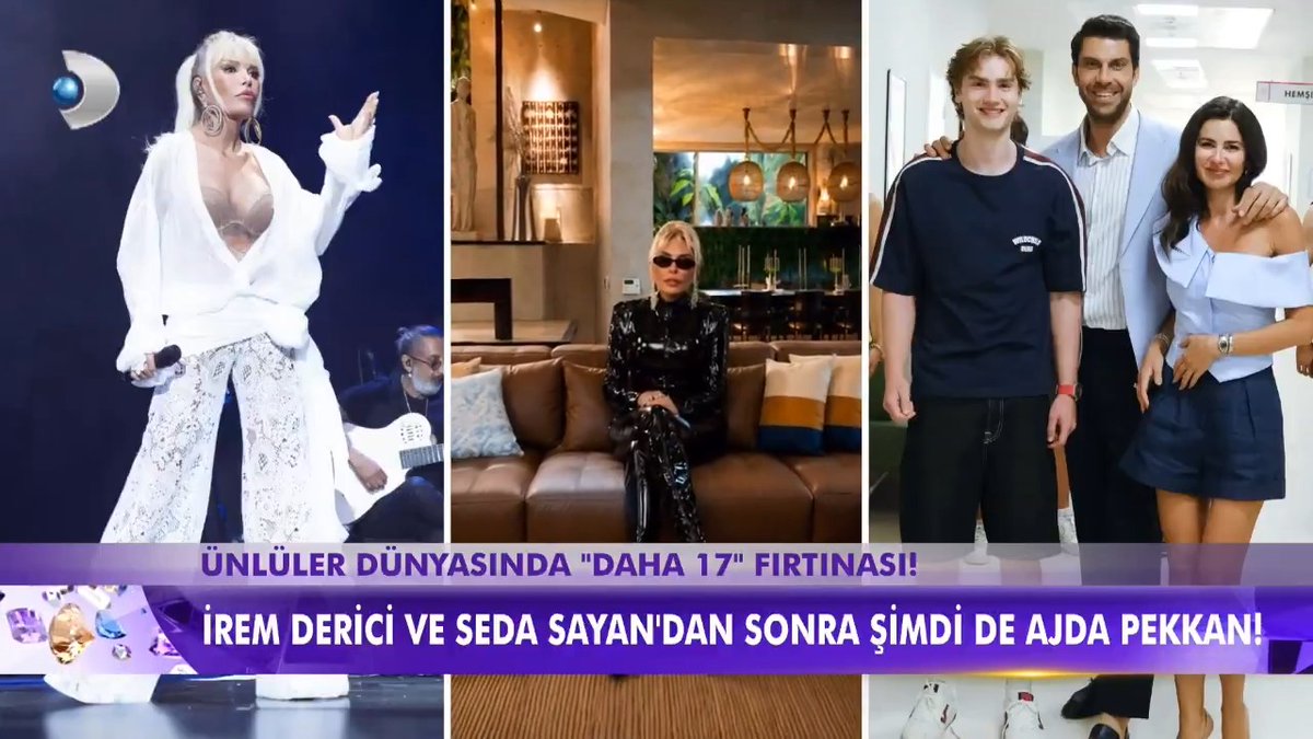 Ünlüler dünyasında #Daha17 fırtınası esiyor! 🤩 Yeni bölüm pazar 20.00’de sadece #KanalD’de! 💙