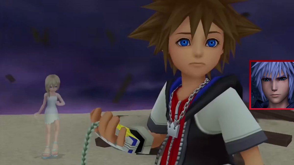 I'm sorry, I threw this together because Graven (Riku VA)'s regular speaking voice sounds so much like Riku, it feels like he's just commentating on the entire Kingdom Hearts games lol His "c'mon Sora...just close your eyes and picture Riku" is taking me out 😭