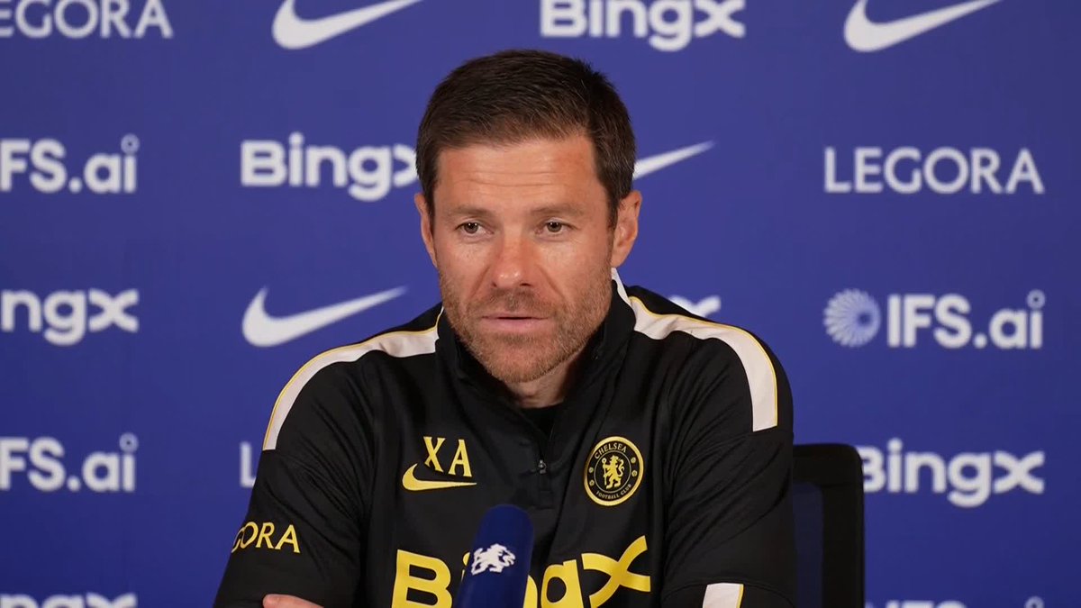 🗣️ "He's not just a great player, he has a great personality." Chelsea manager Xabi Alonso on Joao Pedro's new contract and taking the number nine shirt 9️⃣